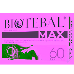 Biotebal max 10mg 60 tabletek