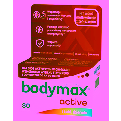 Bodymax Active tabletki 30 sztuk