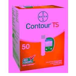 Contour TS testy paskowe do glukometru 50 pasków