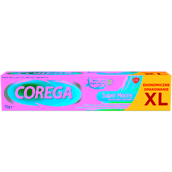 Corega Super Mocny Delikatna mięta XXL krem mocujący 70g