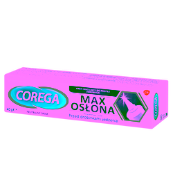 Corega Max Osłona krem do protez 40g