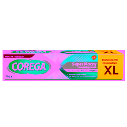 Corega Super Mocny Neutralny XXL krem mocujący 70g