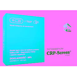 CRP-Screen ultraczuły test diagnostyczny CRP 1 sztuka