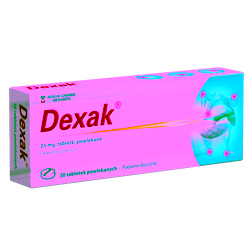 Dexak 25mg tabletki 30 sztuk