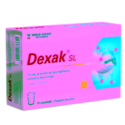 Dexak SL 25mg 10 saszetek