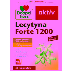Doppelherz aktiv Lecytyna Forte 1200 kapsułki 30 sztuk