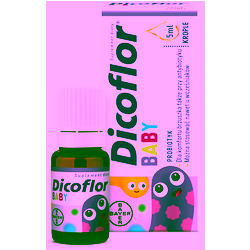 Dicoflor baby krople dla dzieci i niemowląt 5 ml