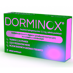 Dorminox 12,5mg tabletki 7 sztuk