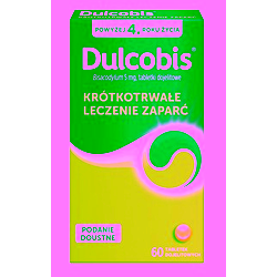 Dulcobis tabletki 60 sztuk