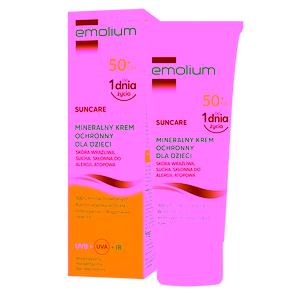 EMOLIUM SUNCARE MINERALNY KREM OCHRONNY SPF 50+ 50ML DATA 30.06.2025