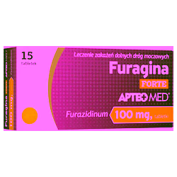 Furagina Forte Apteo Med 100mg 15 tabletek