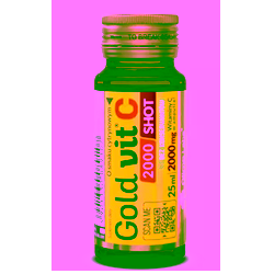 Olimp Gold-Vit® C 2000 Shot pomarańcza – 25 ml ampułka szklana 1 sztuka