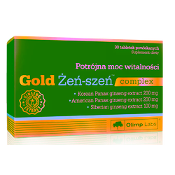 Olimp Gold Żeń-szeń complex tabletki powlekane 30 sztuk