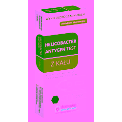 Test do wykrywania przeciwciał anty Helicobacter pylori z kału 1 sztuka