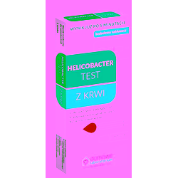 Test do wykrywania przeciwciał anty Helicobacter pylori z krwi 1 sztuka