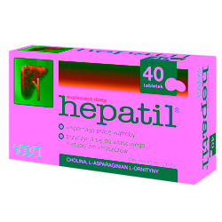 Hepatil tabletki 40 sztuk