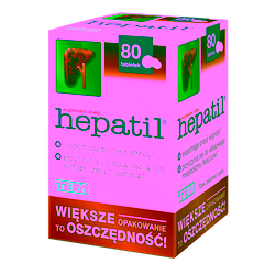 Hepatil tabletki 80 sztuk