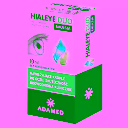 Hialeye DUO Emulsja preparat do oczu 10 ml