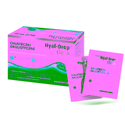 Hyal-Drop Clean sterylne chusteczki okulistyczne 20 sztuk