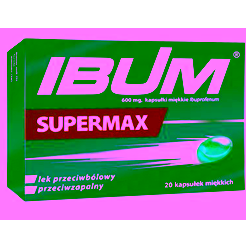 Ibum Supermax 600mg 20 kapsułek