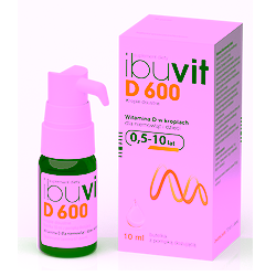 Ibuvit D 600 krople doustne 10 ml