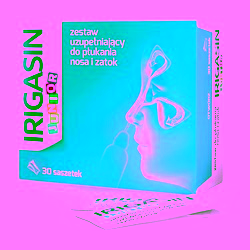 Irigasin Junior zestaw uzupełniający x 30 saszetek