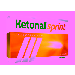 Ketonal Sprint 25mg 12 saszetek