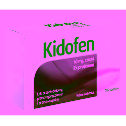 Kidofen czopki doodbytnicze 60 mg 10 sztuk