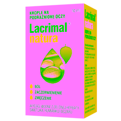 Lacrimal natura krople oczne 10ml