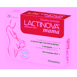 Lactinova mama Doustny synbiotyk 28 kapsułek