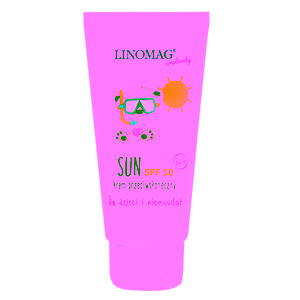 Linomag Emolienty Sun SPF 50 krem przeciwsłoneczny 50 ml
