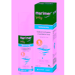 Marimer Baby izotoniczny roztwór wody morskiej spray do nosa 100 ml
