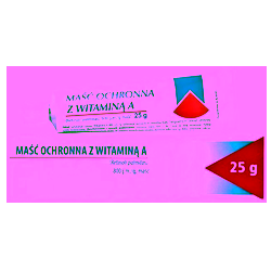 Maść ochronna z witaminą A 800 j.m./g 25 g Hasco
