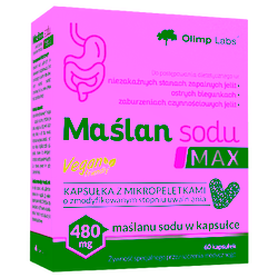 Olimp Maślan sodu MAX – 60 kapsułek
