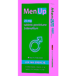 MenUp 25mg 4 tabletki powlekane