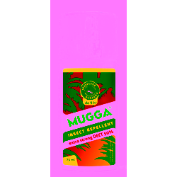 Mugga Insect Repellent extra strong na komary i kleszcze DEET 50% 75ml