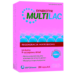 Multilac kapsułki 20 sztuk
