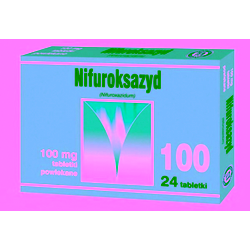 Nifuroksazyd 100mg tabletki 24 sztuk
