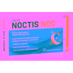 Noctis Noc 12,5mg 20 tabletek