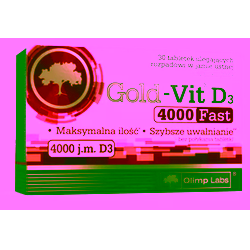 Olimp Gold-Vit D3 4000 Fast tabletki 30 sztuk