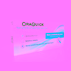 Test OraQuick® na obecność wirusa HIV 1 sztuka DATA 30.06.2025