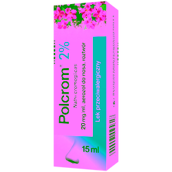 Polcrom 2% aerozol do nosa 15ml