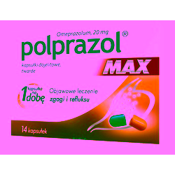 Polprazol Max 20mg kapsułki 14 sztuk