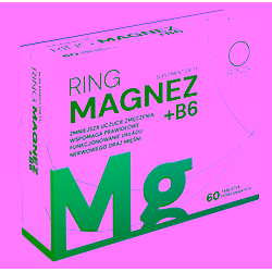Ring Magnez z witaminą B6 60 tabletek