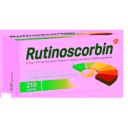 Rutinoscorbin tabletki powlekane 210 sztuk