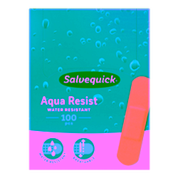 Salvequick Plastry tradycyjne Aqua Resist M 100 sztuk
