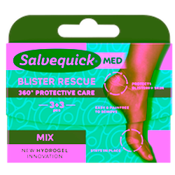 Salvequick Plastry na pęcherze Blister Rescue Mix 6 sztuk