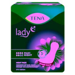 TENA Lady Slim Maxi Night Podpaski 6 sztuk