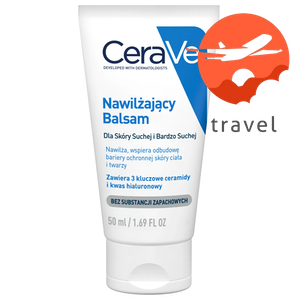 CeraVe Balsam nawilżający do twarzy i ciała 50ml WYGODNE NA PODRÓŻ