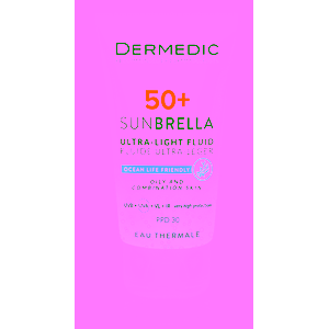 Dermedic Sunbrella Ultralekki krem ochronny SPF 50+ skóra tłusta mieszana 40ml